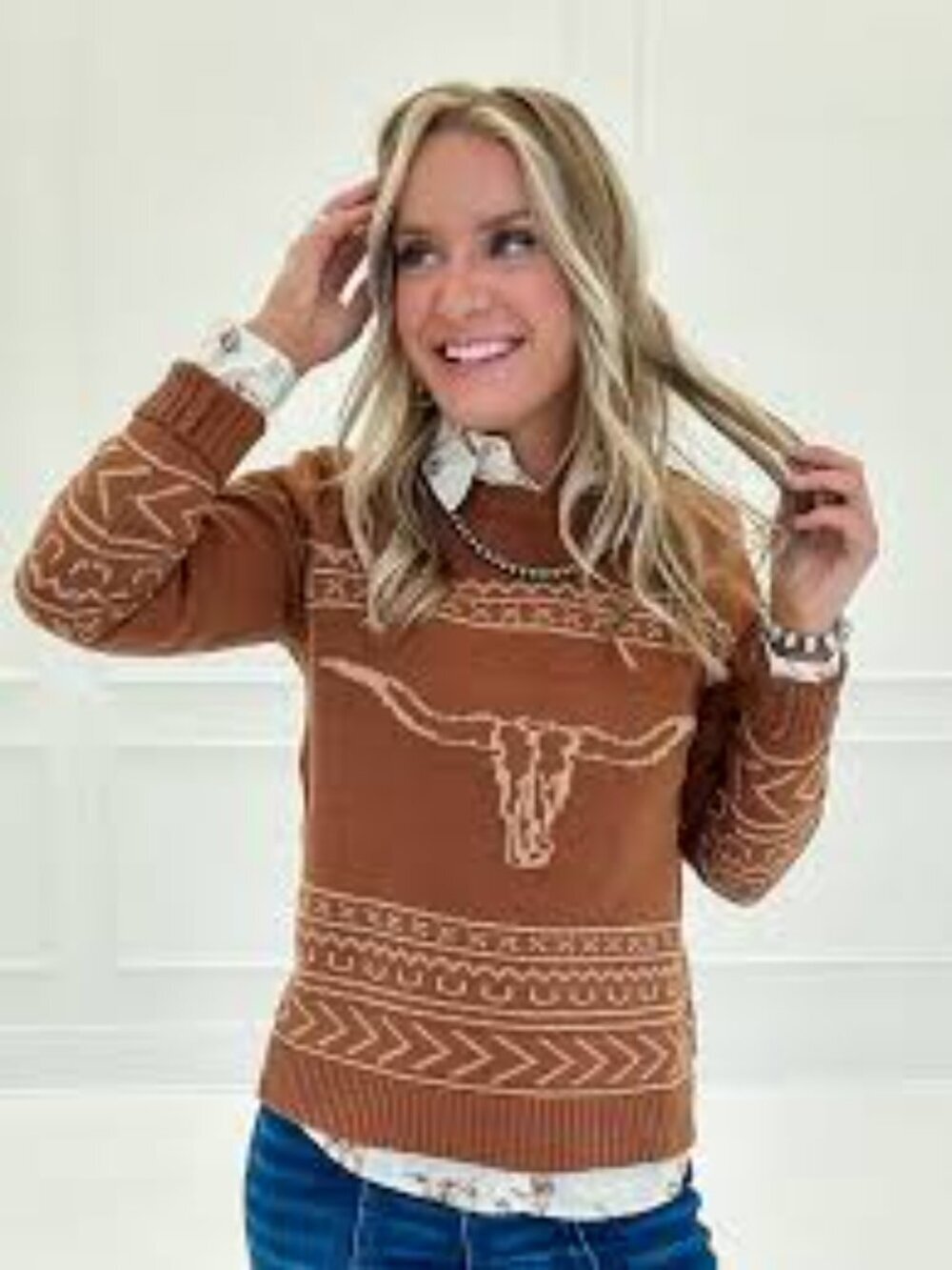 Cotton & Rye Outfitters Western Sweater